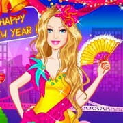 Barbies New Years Eve Dress Up